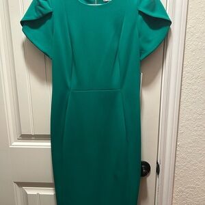 Calvin Klein Teal Midi Dress